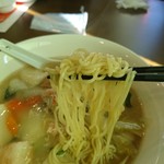 中国料理 いーある - 2016年11月　海鮮あんかけラーメン　1130円