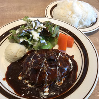 キッチン 大宮 MARK IS みなとみらい店 - 大宮特製ハンバーグステーキセット