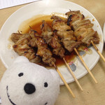 酒蔵お太幸 - シロ串たれ Pork Intestine Skewers Tare Sauce Flavor at Sakagura Otako, Chuo！♪☆(*^o^*)