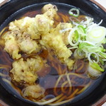 山田屋 - ゲソ蕎麦４００円　東京最高峰の路麺かも