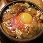 韓国料理 青唐辛子 - 豆腐チゲ