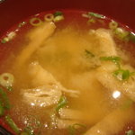 今泉新町食堂 - お味噌汁です