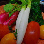 自制蔥味增吃的生蔬菜