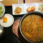 韓国家庭料理 韓菜 - ユッケジャン定食