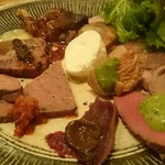 パッソ・ア・パッソ - 前菜　ジビエ盛り合わせ