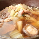 相撲茶屋ちゃんこ 龍ケ浜 - ちゃんこ食べ進めます!!