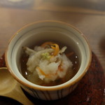 もり山 - 2016.12)穴子の蒸し焼き