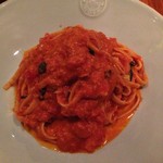 2colori - ワタリガニの濃厚トマトソースのリングイネ