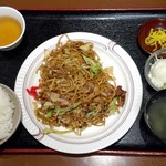 姫路 タコピィ - 焼きそば定食　500円