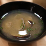 日本橋蛎殻町 すぎた - 味噌汁