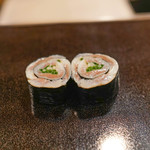 日本橋蛎殻町 すぎた - いわしの海苔巻