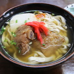 Tedukuri Soba Tsuruya - ソーキそば 小 600円。