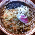 Fujiya Doraibu In - 天ぷらそば 390円