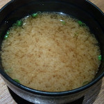ミート矢澤 - 味噌汁