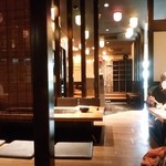 Okonomiyaki Teppan Yaki Rokusan - 掘りごたつテーブル