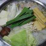 力士料理 琴ヶ梅 - 水晶鍋(塩ちゃんこ)
