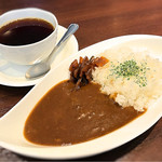 森ノ珈琲店 - お代わり200円の珈琲と、朝カレー200円込