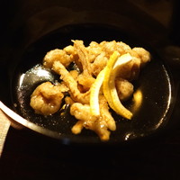 千翠 - 雲仙なめこの揚げ出し　椎茸風味のお出汁で