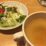 ニクバルダカラ - サラダ・スープ