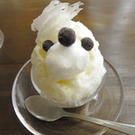 フジヤマドラゴンカレー - 今回はTwitterフォローキャンペーンで「しろくま」をサービスで頂きました。