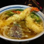 洛中おうどん げた屋 - 海老天うどん