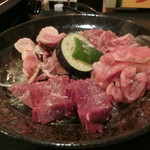 ハラミ４種食べ比べ