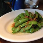 酒場ペリカン - ガーリック枝豆