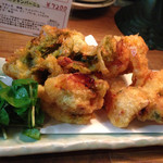 酒場ペリカン - キムチ天ぷら
