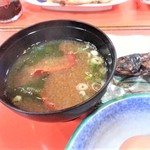 和の屋 - 朝食に伊勢海老の味噌汁付きます
