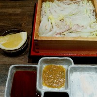 豚しゃぶ せいろ蒸し 豚匠 なんば邸 - 
