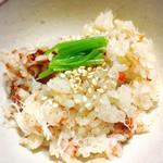 つる幸 - 香箱蟹の炊き込みご飯！