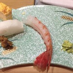 でん - ボタン海老造り('16.03)