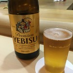 でん - ヱビス瓶ビール('16.03)