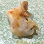 でん - ツブ貝握り('16.03)