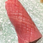 でん - 中トロ握り('16.03)