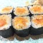 でん - 生うに細巻き('16.06)