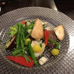 SEN YO - 季節の色々野菜、岩塩炒め