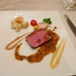 モン・フレーブ - 岩手県産牛ロース肉のグリル エシャロットソース