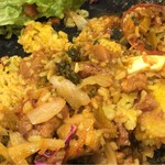 SPICY CURRY 魯珈 - 全部を混ぜ混ぜ♪( ´▽｀)