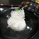 日本料理 晴山 - 【再訪4】アサリの真じょ生ウド乗せ