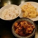 麻辣王豆腐 - 【ランチ】レディーススペシャルセット：1,100円