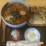 やぶそば - まいたけ蕎麦セット９５０円