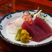 露庵 菊乃井 木屋町店 - マグロ、鯛のお造り