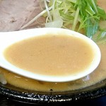 麺好き うるふ - まろやか味噌【スープ】