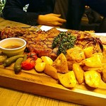 THE MEAT ANGUS - 骨付きリブロース　トマホーク(599g)＆特選フィレステーキ(200g)