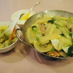 中華料理 龍鳳酒家 - ランチタイムメニューの、五目ヤキソバ