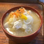 江戸富士 - 魚汁200円