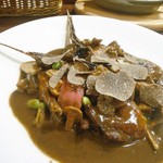 a table - ベカスのサルミ