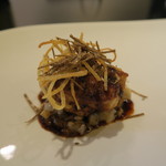 スゥリル - 28年11月　真鱈白子、根菜リゾット　マリネ、ジャガイモ　マデラコニャック