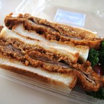 そ！これこれ 豚肉屋 - 【要予約：持ち帰り用】黒豚モモかつサンド